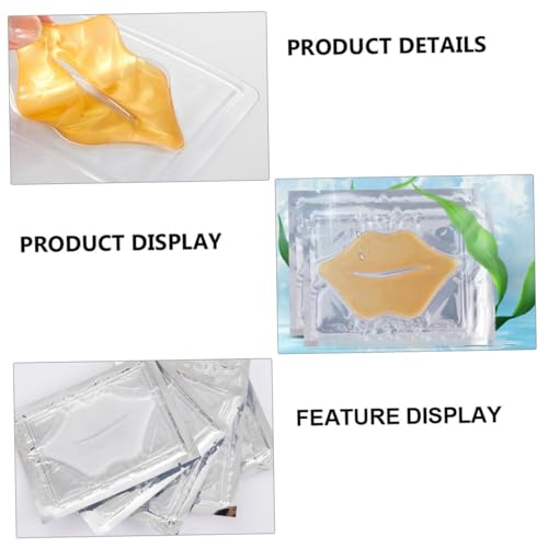 FIXOSHEE 20 Stück Teiliges Lippenpflege Feuchtigkeitsspendenden Lip Pads Exfolierendem Lip Skin Mask Anti trockenheit und Faltenreduzierung für Frauen und Mädchen Tägliche Anwendung von FIXOSHEE