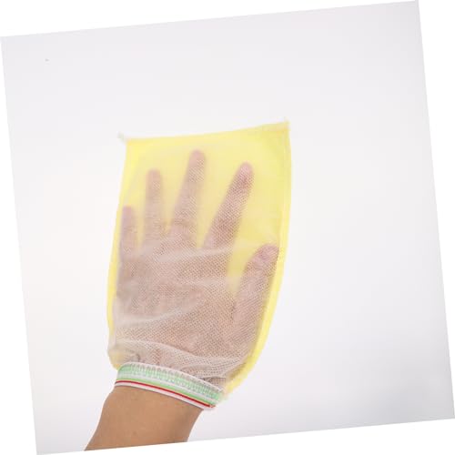 FIXOSHEE 25 Stück Einweg Peeling Badetuch Handschuhe Sanfte Massage und Hautpeeling Weiche Duschhandschuhe für Frauen Tragbar und Hautfreundlich Effektive Entfernung Abgestorbener Haut von FIXOSHEE