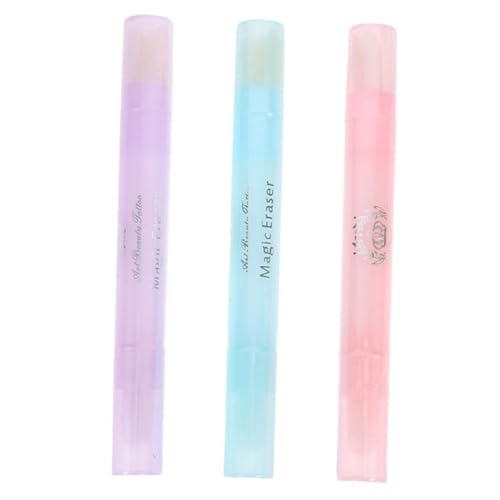 FIXOSHEE 3 Stück Nagellack Korrekturstifte für Damen Nachfüllbare Maniküre Reinigungspensel mit Präziser Spitze für Nagelkunst Detailreinigung und Fehlerfreies Finish von FIXOSHEE
