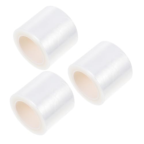 FIXOSHEE 3 Stück Transparente Ultra dünne Make up Schutzschicht Hautnahe Reißfeste Schutzfolie für Augenbrauen Lippen und Eyeliner Praktisch für Microblading und Kosmetische Anwendungen von FIXOSHEE