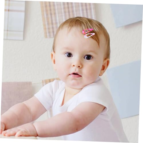 FIXOSHEE 30 Stück Teiliges Candy farbene Snap Haarklammern für Mädchen Kleine Bunte Haarspangen mit Spielerischem Design Dekorative Haarschmuck Clips für Alltag und Besondere Anlässe von FIXOSHEE