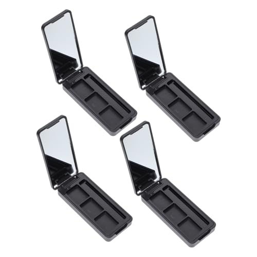 FIXOSHEE 4 Stück Teiliges Leere Make up Boxen Rechteckig Multifunktionale Aufbewahrung für Concealer Lidschatten Lippenstift Praktischer DIY Kosmetik Organizer Leicht und Tragbar für von FIXOSHEE