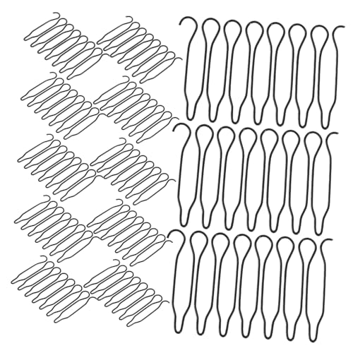 FIXOSHEE 40 Stück Teiliges Metall-haarfixierkamm Gewellten Mini-haarclips Unsichtbare Haarnadeln für Stirnfransen und Haarstyling Langlebige Haarklammern zur Präzisen Fixierung für Frauen von FIXOSHEE