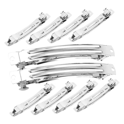 FIXOSHEE 50 Stück Metall Haarspangen Frühling Clips DIY Haarschmuck Zubehör für Damen und Mädchen Robuste Haarklammern für Vielseitige Frisuren und Bastelprojekte von FIXOSHEE