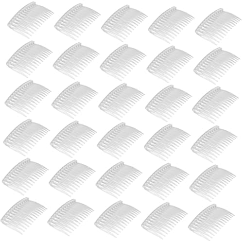 FIXOSHEE 50 Stück Teiliges Transparenter Haarkämme Zähne Seitliche Steckkämme für Frauen und Mädchen Fester Halt Brautschmuck Vielseitig für Hochzeit Party Alltag Geeignet FIXOSHEE 50 Stück Teiliges Transparenter Haarkämme Zähne Seitliche Steckkämme für Frauen und Mädchen Fester Halt Brautschmuck Vielseitig für Hochzeit Party Alltag Geeignet von FIXOSHEE
