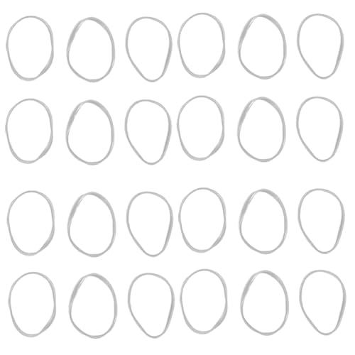 FIXOSHEE 5000 Stück Elastische Transparente Haargummis Extra Hochfeste Tpu Haargummis mit Starker Dehnbarkeit Dicke Robuste Haarbänder für Frauen Schonend Leicht für Alltag und Dickes Haar von FIXOSHEE