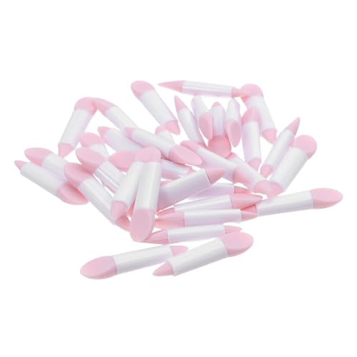 FIXOSHEE 50stücke Silikon-lippenstift-applikator Silikon-applikator-tool Für Make-up Wiederverwendbare Lippenpinsel Kleiner Lidschattenpinsel Zum Auftragen Von Lidschatten Und Lipgloss von FIXOSHEE