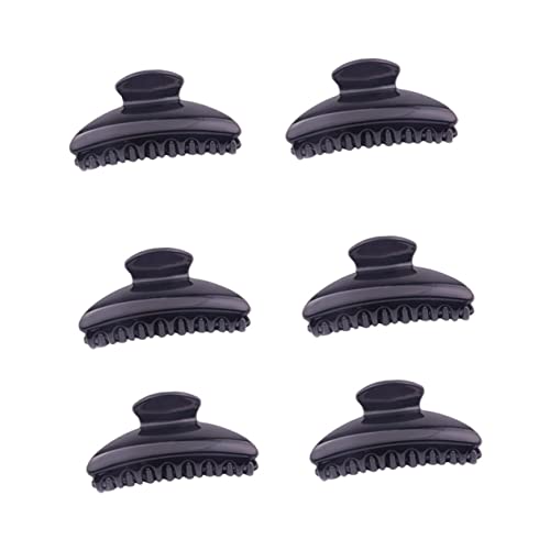 FIXOSHEE 6 Stück Haarklammern aus Acryl Rutschfeste Haarspangen für Dickes und Langes Haar Dekorative Haarklammern für Damen als Haarschmuck für Pferdeschwanz und Hochzeiten von FIXOSHEE