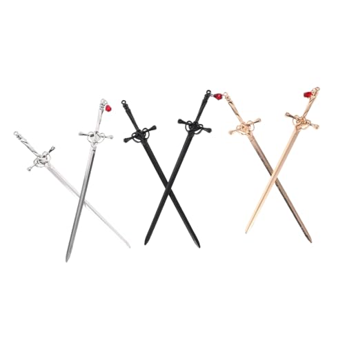 FIXOSHEE 6 Stück Teiliges Chinesische Haarnadeln Metall Haarstäbchen für Damen Vintage Design Geeignet für Hanfu Styling und Vielseitige Hochsteckfrisuren Eleganter Retro Haarschmuck von FIXOSHEE