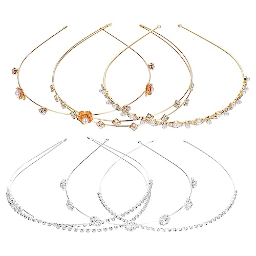 FIXOSHEE 6 Stück Teiliges Strass perlen Haarband für Damen Modischer Hochzeitsschmuck Vielseitiger Haarschmuck für Partys Festliche Anlässe und Brautjungfern Stilvoll und Komfortabel FIXOSHEE 6 Stück Teiliges Strass perlen Haarband für Damen Modischer Hochzeitsschmuck Vielseitiger Haarschmuck für Partys Festliche Anlässe und Brautjungfern Stilvoll und Komfortabel von FIXOSHEE
