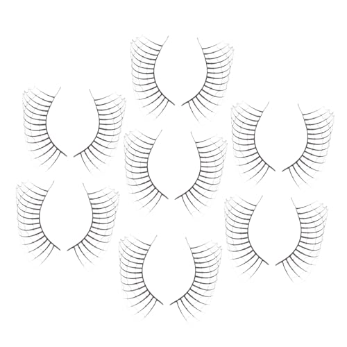 FIXOSHEE 7 Paare Halloween Kunstwimpern Spiderweb Design Dekorative Fake Lashes Für Frauen Bühnen-make-up Cosplay Maskerade Bühne von FIXOSHEE