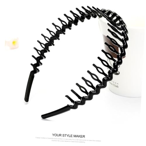 FIXOSHEE 8 Stück Teiliges Haarschmuck mit Rutschfestem Kunststoff Zahnstirnband Leichter Langlebiger Haarreifen für Damen und Herren Vielseitig für Make Up Sport und Alltag Geeignet von FIXOSHEE