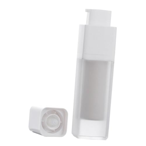 FIXOSHEE Airless Pump Lotion Flasche Mattierte Kosmetische Reisebehälter Nachfüllbar Leicht Robust für Gesichtscreme Handcreme Shampoo Kompakt Sicher Langlebig von FIXOSHEE