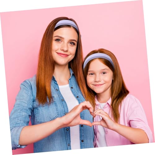 FIXOSHEE Breites Cremefarbenes Stirnband aus Weichem Gepolstertem Material Leicht und Haarschonend Modisches Haaraccessoire für Damen und Mädchen Geeignet für Alltag Sport und Make up von FIXOSHEE