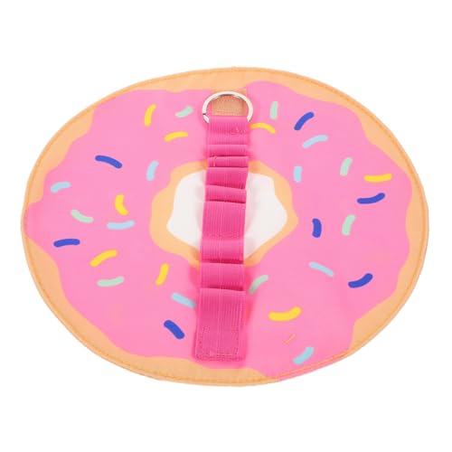 FIXOSHEE Donut Federmäppchen Rollmäppchen aus Canvas Großes Fassungsvermögen Stifterolle Leichtes und Tragbares Bleistift Etui Realistisch Geformt für Schule und Büro Geschenkidee von FIXOSHEE