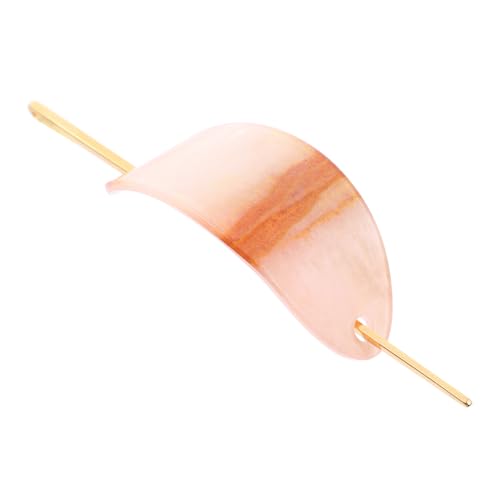 FIXOSHEE Elegante Ovale Haarnadel aus Langlebiger Legierung Französischer Stil Haarschmuck für Frauen Modische Haarklammer für Partys und Alltag Schlichtes Design Geeignet für Damen und von FIXOSHEE