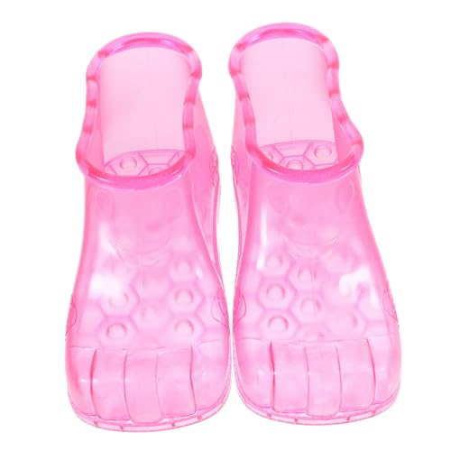 FIXOSHEE Fußbad Schuhe Klein Rot Fußsoaking Schuhe Langlebig Großer Raum Temperaturerhalt Massagefunktion für Damen und Herren Geeignet Bequem für Zuhause von FIXOSHEE