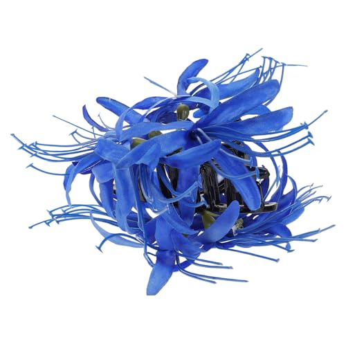 FIXOSHEE Große Haarklammer mit Blüten design Starker Halt Eleganter Haarschmuck für Frauen Geeignet für Hochzeit Party Alltag Einfach zu Tragen und Schonend für Kopfhaut von FIXOSHEE