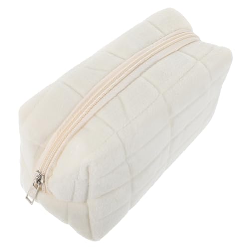 FIXOSHEE Große Kosmetiktasche mit Multifunktionales Federmäppchen und Reise Organizer Geräumige Makeup und Stifttasche aus Canvas Leichter Kulturbeutel für Kosmetik und Schreibwaren von FIXOSHEE