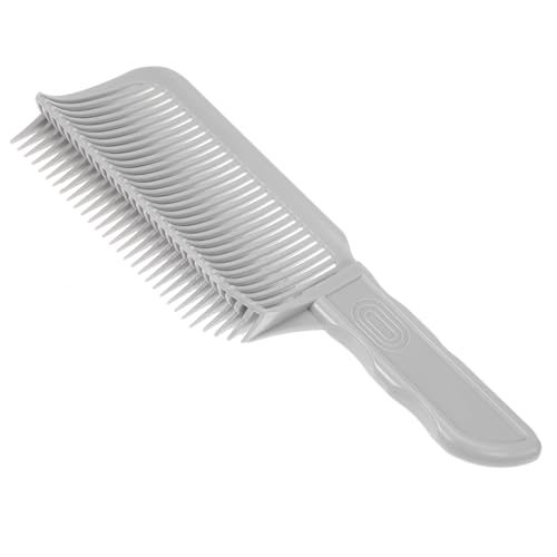 FIXOSHEE Haarschneidekamm für Herren Profi Barber Kamm mit Robustem Material Flacher Oberkopf Kamm Präzises Styling Übergangskamm für Friseure und Selbsthaarschnitte Geeignet von FIXOSHEE