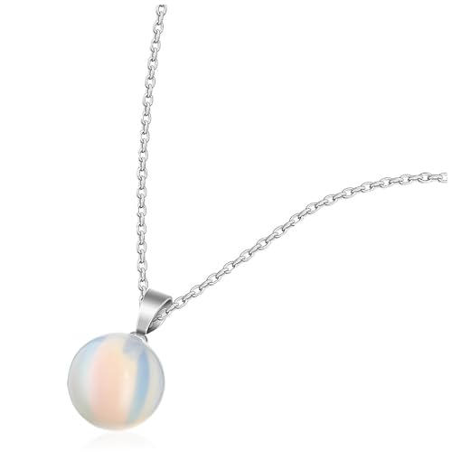 FIXOSHEE Halskette Damen Statement Anhänger Schmuck mit Robustem Kettenband Vielseitig Tragbar für Hochzeit Party Inklusive Eleganter Stein Schmuck für Frauen Farbe FIXOSHEE Halskette Damen Statement Anhänger Schmuck mit Robustem Kettenband Vielseitig Tragbar für Hochzeit Party Inklusive Eleganter Stein Schmuck für Frauen Farbe von FIXOSHEE