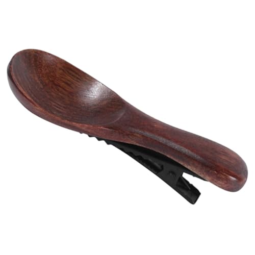 FIXOSHEE Holz Haarklammer Löffelform Eleganter Alligator Clip für Frauen Vielseitige Haarspange für Styling und Taschen deko Komfortables Design aus Holz und Eisen Zufällige Farbe FIXOSHEE Holz Haarklammer Löffelform Eleganter Alligator Clip für Frauen Vielseitige Haarspange für Styling und Taschen deko Komfortables Design aus Holz und Eisen Zufällige Farbe von FIXOSHEE