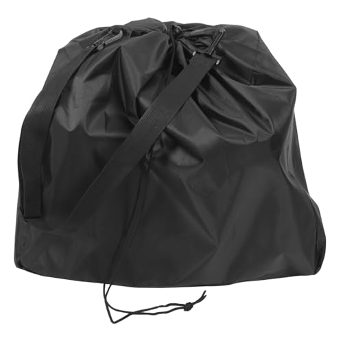 FIXOSHEE Kinderwagen Schutztasche Reise Staubschutzabdeckung Klein Kohleschwarz Leicht Tragbar Robust Für Junge Mädchen Buggy Aufbewahrung Und Transport von FIXOSHEE