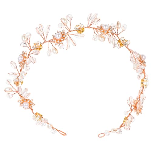 FIXOSHEE Kristall Schneeflocken Haarschmuck Stirnband mit Funkelnden Strasssteinen Leichtes Braut Haarband für Mädchen und Frauen Elegantes Kopfstück für Hochzeit und Festliche Anlässe von FIXOSHEE