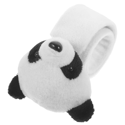 FIXOSHEE Kuscheliges Panda Slap Armband Plüschstofftier Weiches Tiermotiv Leichtes Strapazierfähiges Klatscharmband Für Partygeschenk und Alltag von FIXOSHEE