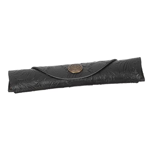 FIXOSHEE Leder Stifthülle mit Schnappknopf Tragbarer Stiftschutzhalter für Notizbücher und Tablets Handgefertigtes Etui aus Hochwertigem Rindsleder Stylisches Design FIXOSHEE Leder Stifthülle mit Schnappknopf Tragbarer Stiftschutzhalter für Notizbücher und Tablets Handgefertigtes Etui aus Hochwertigem Rindsleder Stylisches Design von FIXOSHEE