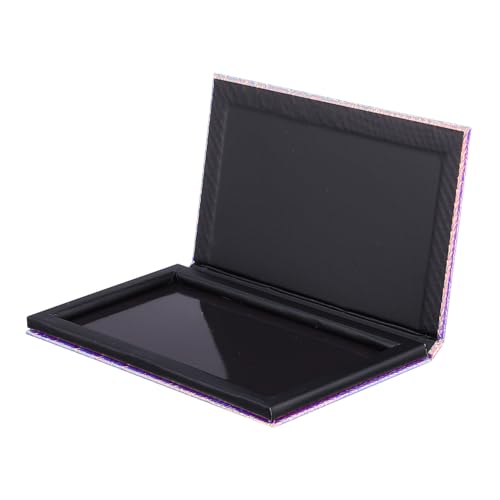 FIXOSHEE Leere Magnetische Lidschatten Aufbewahrungsbox Quadratischer DIY Organizer mit Changierendem Fischschuppen Design für Puder und Pfannen Praktische Kosmetikpalette von FIXOSHEE