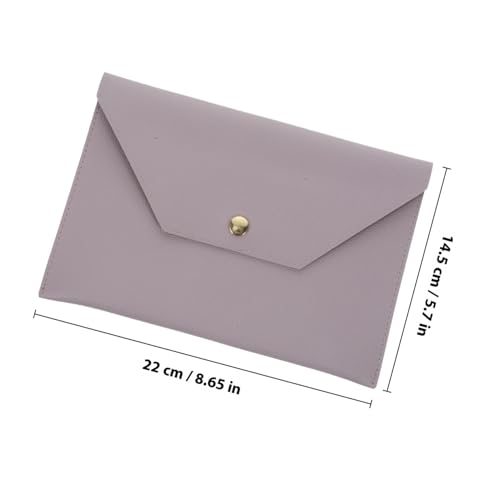 FIXOSHEE Mini Kosmetiktasche mit Knopfverschluss Kompakte Schminktasche für Damen und Mädchen Tragbarer Kulturbeutel für Reisen Auslaufsicher Praktische Make up Tasche mit Großem von FIXOSHEE