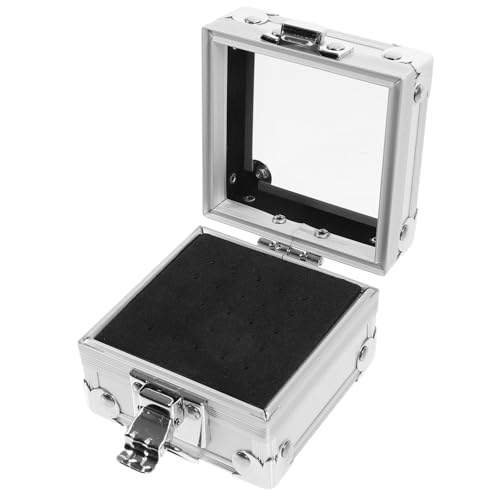 FIXOSHEE Nagelbohrer Aufbewahrungsbox Staubdicht Zinklegierung Nagelpolierkopf Organizer Kompakt Leicht Für Nagelstudio Und Heimgebrauch von FIXOSHEE