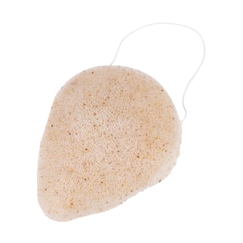 FIXOSHEE Peeling Schwamm Gesichtsreinigung Konjak Puff Biologisch Abbaubar Sanftes Makeup Entfernen Schwamm für Empfindliche Haut Tägliche Anwendung und Porenreinigung von FIXOSHEE