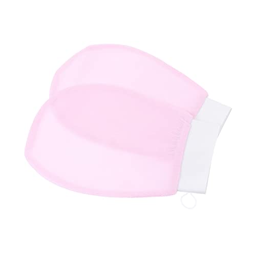 FIXOSHEE Peelinghandschuhe Damen Badehandschuhe Körperpeeling Duschhandschuhe Rutschfest Hautfreundlich zur Haut für Glatte Haut Pflege von FIXOSHEE