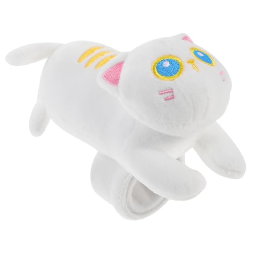 FIXOSHEE Plüsch Katzen schnapparmband mit Niedlichem Tierdesign Leichtes und Bequemes Armband für Party dekoration und Geschenk für Geburtstag Halloween Weihnachten Ostern und Neujahr von FIXOSHEE