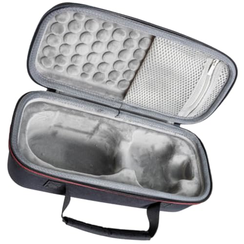 FIXOSHEE Schutzhülle Mikrofon Tasche Stoßfest Tragbar Leicht für Reisen Kompatibel mit Jbl Kmcu Schwarz Organizer Mikrofonbox von FIXOSHEE