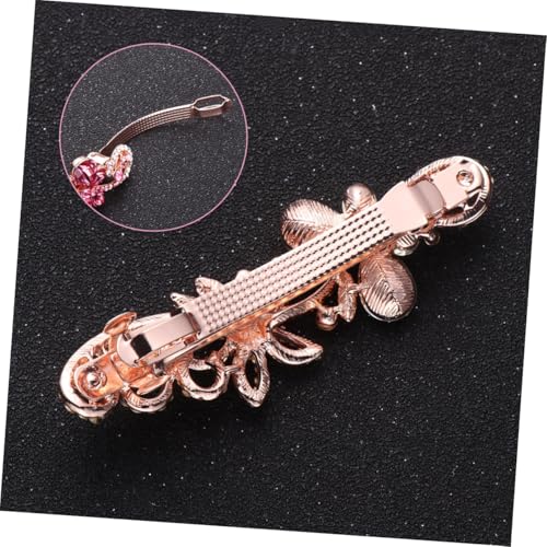 FIXOSHEE Strass Haarklammer Schmetterlingsform Eleganter Damen Haarclip für Party Festliche Frisuren Mädchen und Frauen Accessoire von FIXOSHEE
