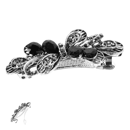 FIXOSHEE Strass Haarspange mit Funkelnden Kristallen Luxuriöser Glanz Stilvolles Design Modisches Haarschmuck für Damen Geeignet für Alltag Party Geburtstag und Besondere Anlässe von FIXOSHEE