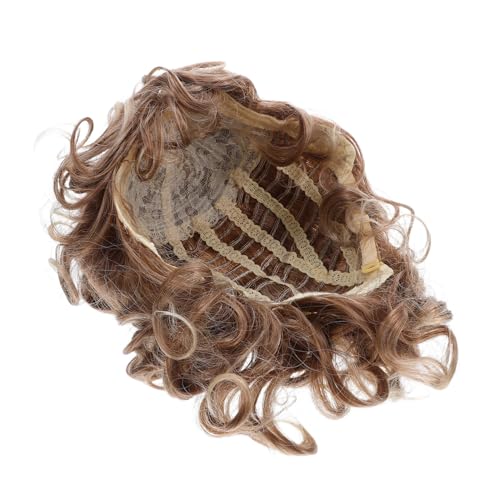 FIXOSHEE Stylische Kurze Lockige Perücke Damen Hitzebeständige Synthetische Fasern Europäischer Look Leicht und Bequem Natürlich Wirkende Textur für Alltag Partys und Cosplay von FIXOSHEE
