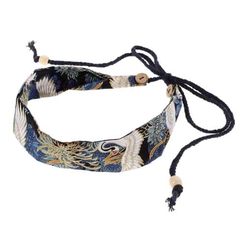 FIXOSHEE Verstellbares Hanfu Stirnband mit Traditionellem Chinesischem Design Atmungsaktiv und Feuchtigkeitsableitend Vielseitiges Haarband für Cosplay Sport und Alltag Vintage Kopfband von FIXOSHEE
