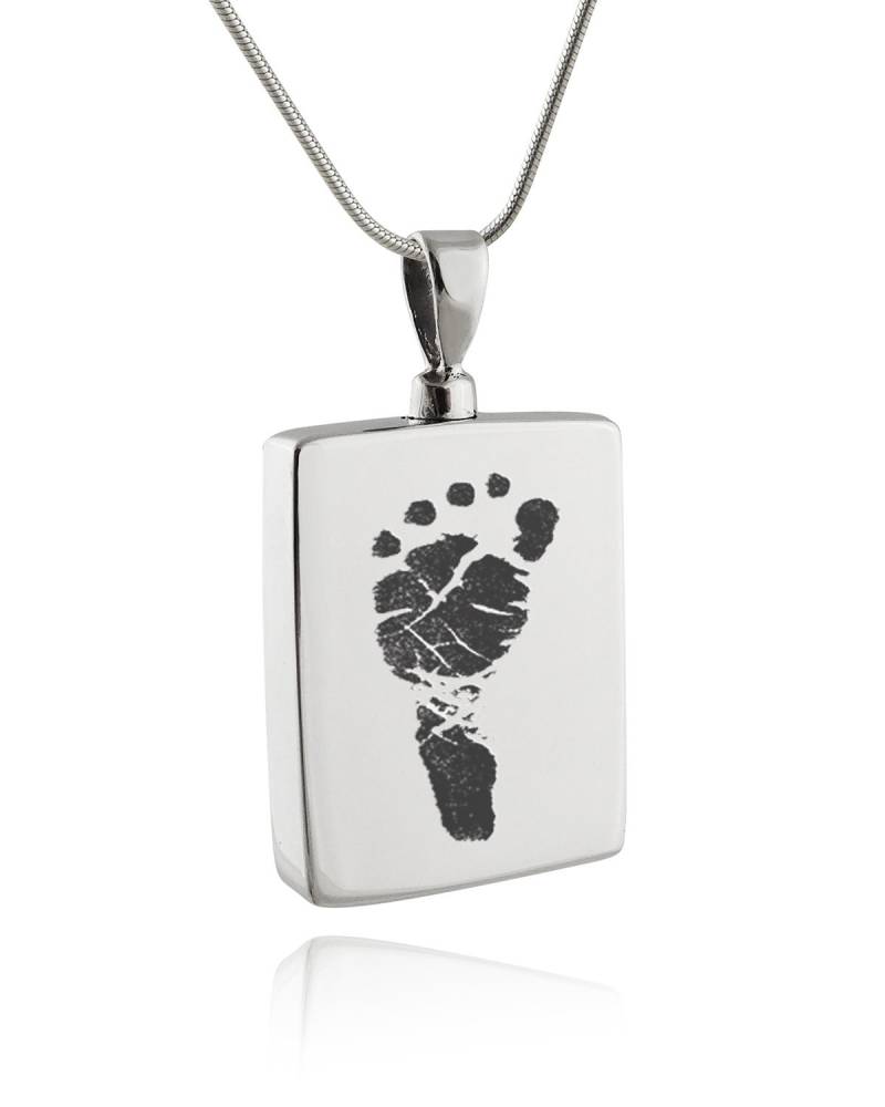 Fußabdruck Graviert Urne Für Und Asche von FJ4LifeCreations