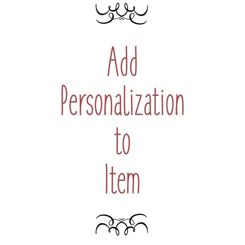 Zum Artikel Personalisierung Hinzufügen - Zusätzliche Gravur von FJ4LifeCreations