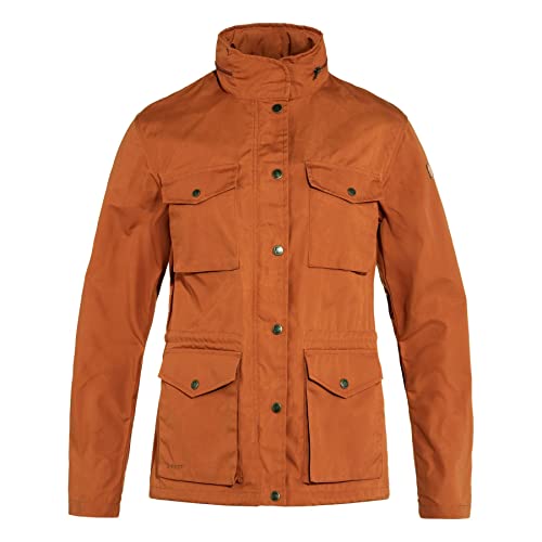 FJALLRAVEN Damen Räven Jacket W Mantel, Terracotta Brown, XL von FJALLRAVEN