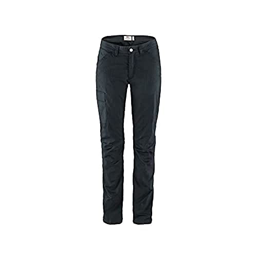 FJALLRAVEN Damen Vardag Lite Trousers W Hose, schwarz, 34 von FJALLRAVEN