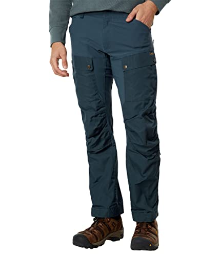 FJALLRAVEN Herren Keb Trousers M Reg Hose, Mountain Blue-Mountain Blue, 44 von FJALLRAVEN