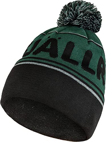 FJALLRAVEN Unisex Pom Hat Mütze, Arctic Grün/Schwarz, Einheitsgröße von FJALLRAVEN