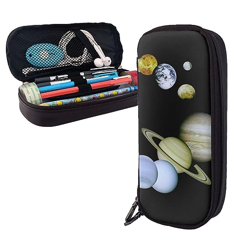 FJAUOQ Federmäppchen, rote Rose, bedruckt mit großem Fassungsvermögen, Federmäppchen, einfacher Schreibwaren-Organizer für Büro, Reisen, Planet Jupiter, Einheitsgröße, Federmäppchen FJAUOQ Federmäppchen, rote Rose, bedruckt mit großem Fassungsvermögen, Federmäppchen, einfacher Schreibwaren-Organizer für Büro, Reisen, Planet Jupiter, Einheitsgröße, Federmäppchen von FJAUOQ