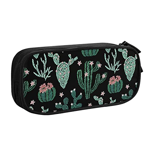 FJAUOQ Federmäppchen Cactus Pencil Case Compartments Pen Pouch Box Multifunctional Makeup Bag Holder Large Storage Stationery Organizer with Zipper for Office Travel FJAUOQ Federmäppchen Cactus Pencil Case Compartments Pen Pouch Box Multifunctional Makeup Bag Holder Large Storage Stationery Organizer with Zipper for Office Travel von FJAUOQ