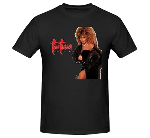Tinas Turners Shirt, Sänger-T-Shirt im Vintage-Stil, Legenden Tinas Turners unvergessliche Musikliebhaber-Shirts, mehrere Farben von FJAUOQ